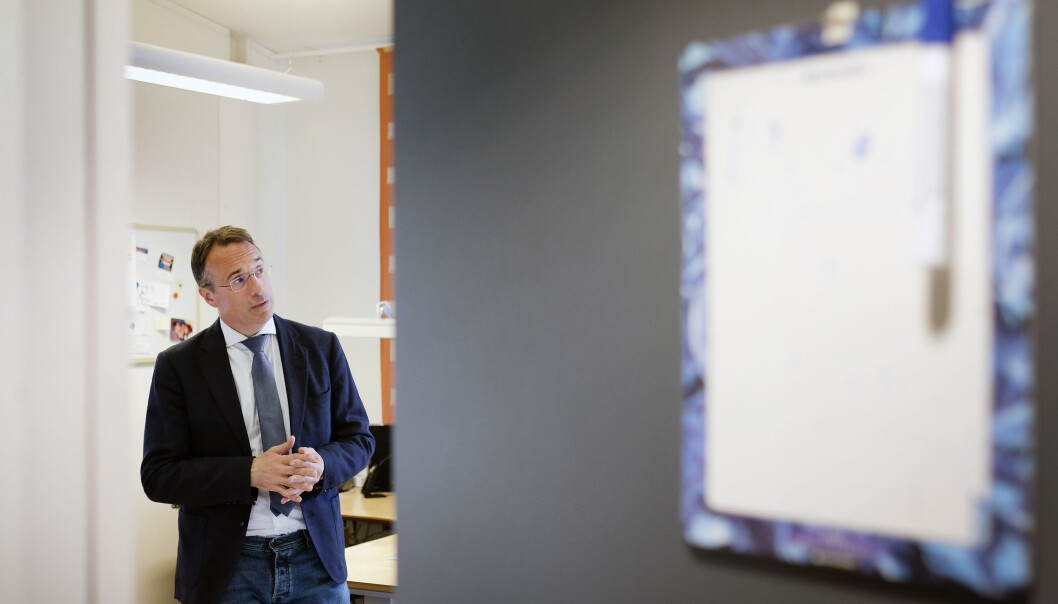 Rektor Johann Roppen seier det er spesielt å kommunisera via advokat, slik høgskulen no gjer med Audhild Gregoriusdotter Rotevatn. Foto: Øystein Torheim Rektor Johann Roppen seier det er spesielt å kommunisera via advokat, slik høgskulen no gjer med Audhild Gregoriusdotter Rotevatn. Foto: Øystein Torheim