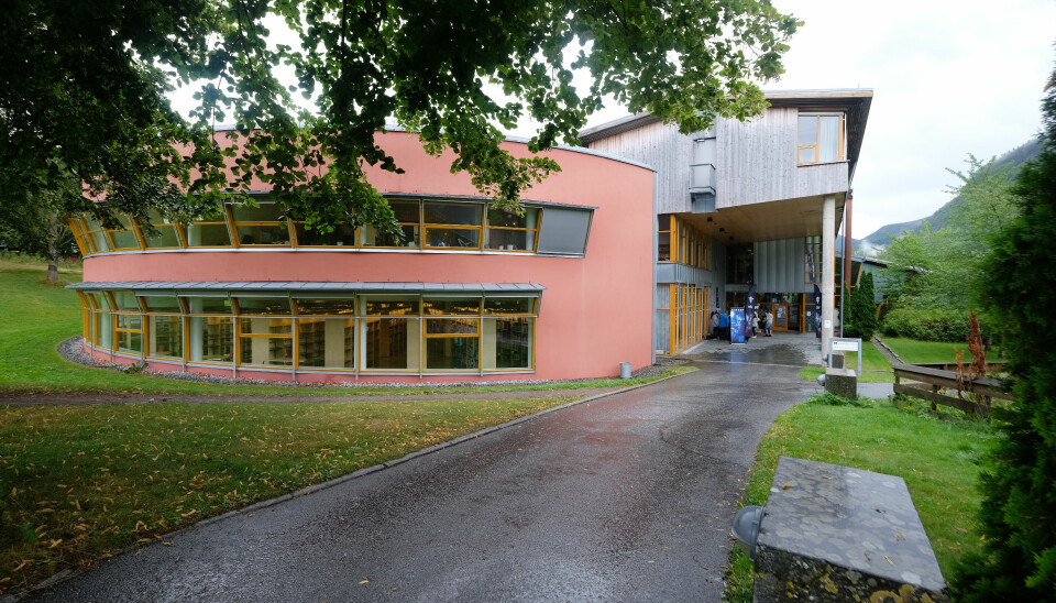 Berte Kanutte-bygget der høgskolens administrasjon holder til. Foto: Øystein Torheim