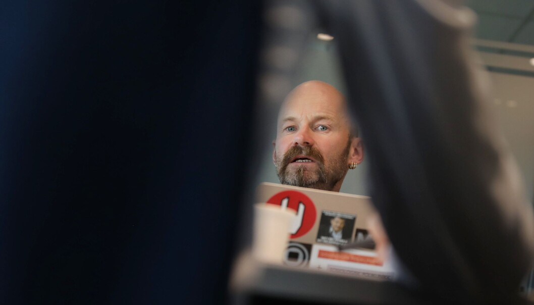 Aksel Tjora deltok som innleder på den utdanningspolitiske konferansen på Nesna tirsdag 27. august. Foto: Siri Øverland Eriksen Aksel Tjora deltok som innleder på den utdanningspolitiske konferansen på Nesna tirsdag 27. august. Foto: Siri Øverland Eriksen