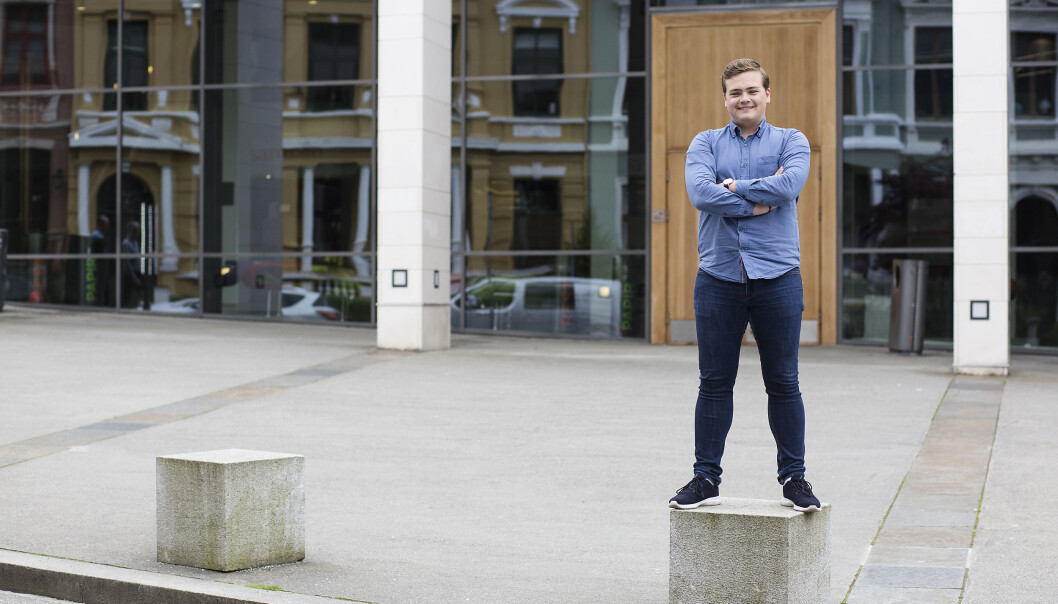 Andreas Trohjell, som leder Studentparlamentet ved Universitetet i Bergen, vil fremdeles ha valgt rektor som styreleder. Foto: Silje Katrine Robinson Andreas Trohjell, som leder Studentparlamentet ved Universitetet i Bergen, vil fremdeles ha valgt rektor som styreleder. Foto: Silje Katrine Robinson