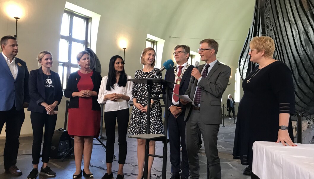 En sprudlende glad museumsdirektør Håkon Glørstad. Foto: Eva Tønnessen En sprudlende glad museumsdirektør Håkon Glørstad. Foto: Eva Tønnessen