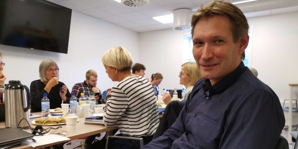 Professor ved Universitetet i Bergen, Eivind Kolflaath takker ja til elitestudium, men ikke på grunnlag av karakterer fra videregående. Foto: Dag Hellesund Professor ved Universitetet i Bergen, Eivind Kolflaath takker ja til elitestudium, men ikke på grunnlag av karakterer fra videregående. Foto: Dag Hellesund