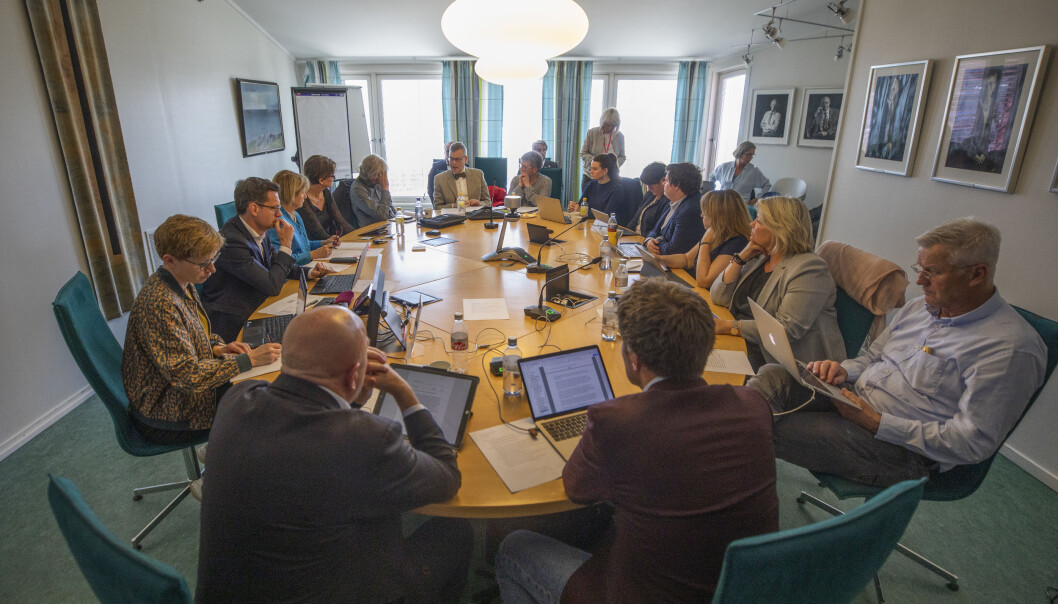 Styret ved Norges arktiske universitet har høstens første møte onsdag 11. september. Foto: David Jensen/UiT Styret ved Norges arktiske universitet har høstens første møte onsdag 11. september. Foto: David Jensen/UiT