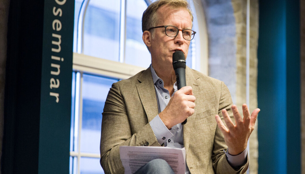 Rektor ved OsloMet, Curt Rice, har selv opplevd hvordan små kommentarer kan virke diskriminerende. Foto: Siri Øverland Eriksen Rektor ved OsloMet, Curt Rice, har selv opplevd hvordan små kommentarer kan virke diskriminerende. Foto: Siri Øverland Eriksen