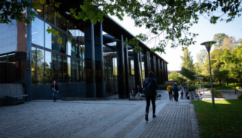 Det er meldt om stor røykutvikling fra et av UiOs bygg på Blindern. Foto: Runhild Heggem Det er meldt om stor røykutvikling fra et av UiOs bygg på Blindern. Foto: Runhild Heggem