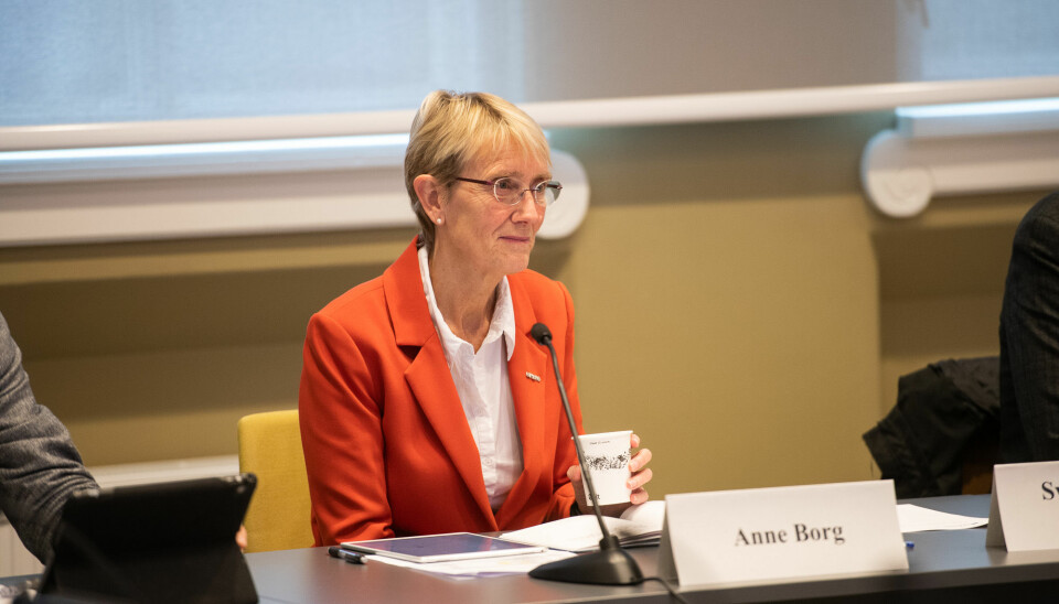 Rektor Anne Borg ved NTNU jobber med en investeringsplan for å unngå å måtte betale ubrukte midler tilbake til statskassen