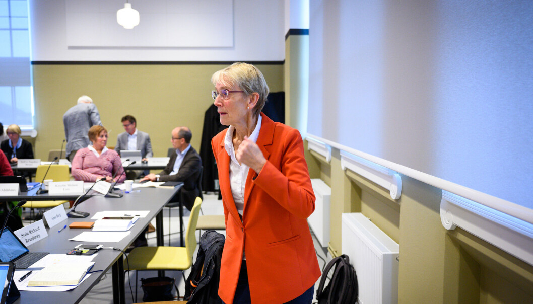 Konstituert rektor på NTNU, Anne Borg. Foto: Skjalg Bøhmer Vold Konstituert rektor på NTNU, Anne Borg. Foto: Skjalg Bøhmer Vold