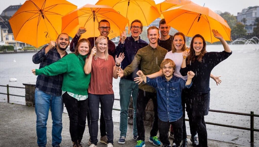 Alle finalistene. Foto: Mari Løvås / UiS Alle finalistene. Foto: Mari Løvås / UiS
