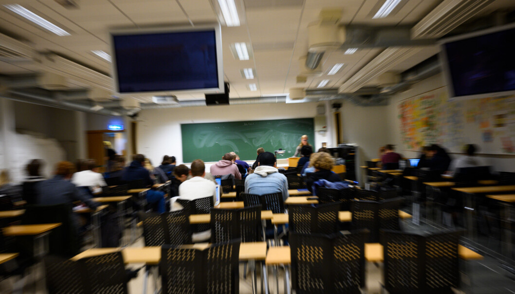 Studentene på NTNU ers keptiske til forslag om at undervisning legges på kveldstid. Foto: Skjalg Bøhmer Vold Studentene på NTNU ers keptiske til forslag om at undervisning legges på kveldstid. Foto: Skjalg Bøhmer Vold