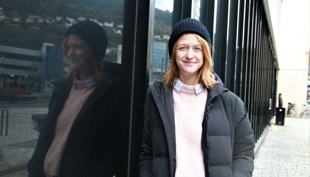 Marit Eggen og Høgskulen på Vestlandet (HVL) inviterer studenter til idègenereringsevent i Bergen med søkelys på psykisk helse hos unge. Foto: Jan Willie Olsen Marit Eggen og Høgskulen på Vestlandet (HVL) inviterer studenter til idègenereringsevent i Bergen med søkelys på psykisk helse hos unge. Foto: Jan Willie Olsen