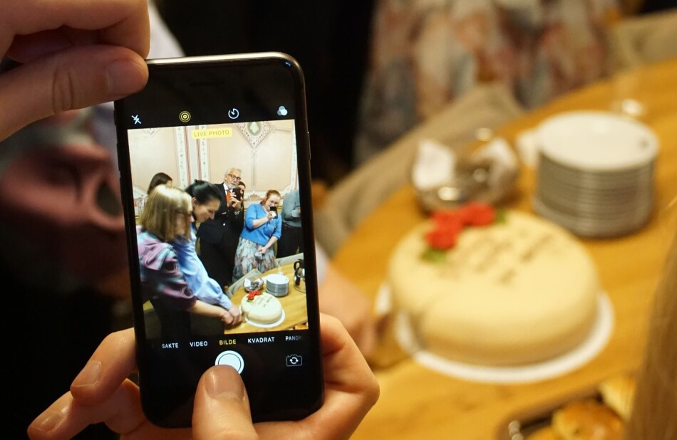 Selv om vi spiser kake, betyr ikke det at vi nå er ferdige med å arbeide for gjennomslag når det kommer til studentenes interesser, skriver leder av Norsk studentorganisasjon, Marte Øien. Foto: Karsten W. Nielsen Selv om vi spiser kake, betyr ikke det at vi nå er ferdige med å arbeide for gjennomslag når det kommer til studentenes interesser, skriver leder av Norsk studentorganisasjon, Marte Øien. Foto: Karsten W. Nielsen