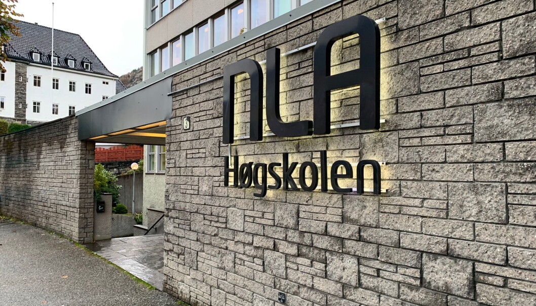 To ansatte har på få dager sagt opp i protest mot et seminar som ble avholdt i NLA Høgskolens lokaler. FOTO: Ragnhild Bjørge To ansatte har på få dager sagt opp i protest mot et seminar som ble avholdt i NLA Høgskolens lokaler. FOTO: Ragnhild Bjørge