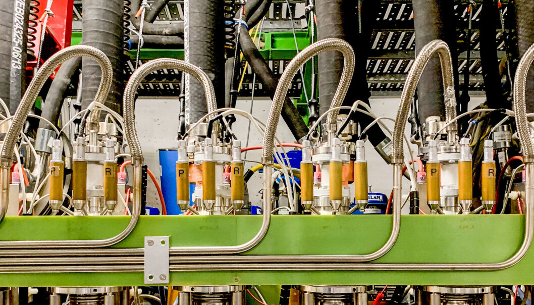 Detalj fra Cern. Foto: Espen Løkeland-Stai Detalj fra Cern. Foto: Espen Løkeland-Stai
