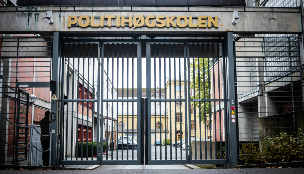 Det er foreslått at hele politiutdanningens kutt skal taes i Oslo. Det reagerer mange sterkt på. Foto: Torkjell Trædal