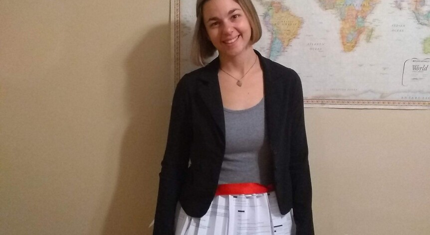 — Det synes som om ideen med å omfavne nederlag som en del av prosessen, og ikke gjemme det bort, gir gjenklang hos mange, sier Caitlin Kirby, som frontet nederlagene sine mens hun forsvarte doktorgradsavhandlingen sin. Foto: Privat