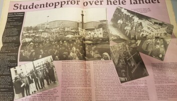 Faksimile fra Studenforum 6/94. Faksimile fra Studenforum 6/94.