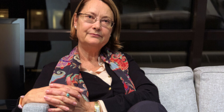 — Målet må være at det skal være en forutsigbarhet for ungdom som begynner på et studium, sier ESA-president Bente Angell-Hansen . Hun vil lese ELTE-dommen nøye. Foto: Espen Løkeland-Stai — Målet må være at det skal være en forutsigbarhet for ungdom som begynner på et studium, sier ESA-president Bente Angell-Hansen . Hun vil lese ELTE-dommen nøye. Foto: Espen Løkeland-Stai