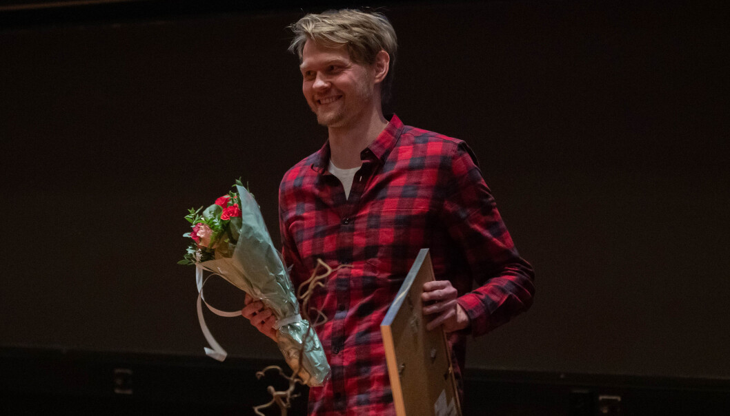 Alexander Tøsdal Tveit ved Institutt for arktisk og marin biologi, årets unge forsker på UiT. Foto: UiT Alexander Tøsdal Tveit ved Institutt for arktisk og marin biologi, årets unge forsker på UiT. Foto: UiT