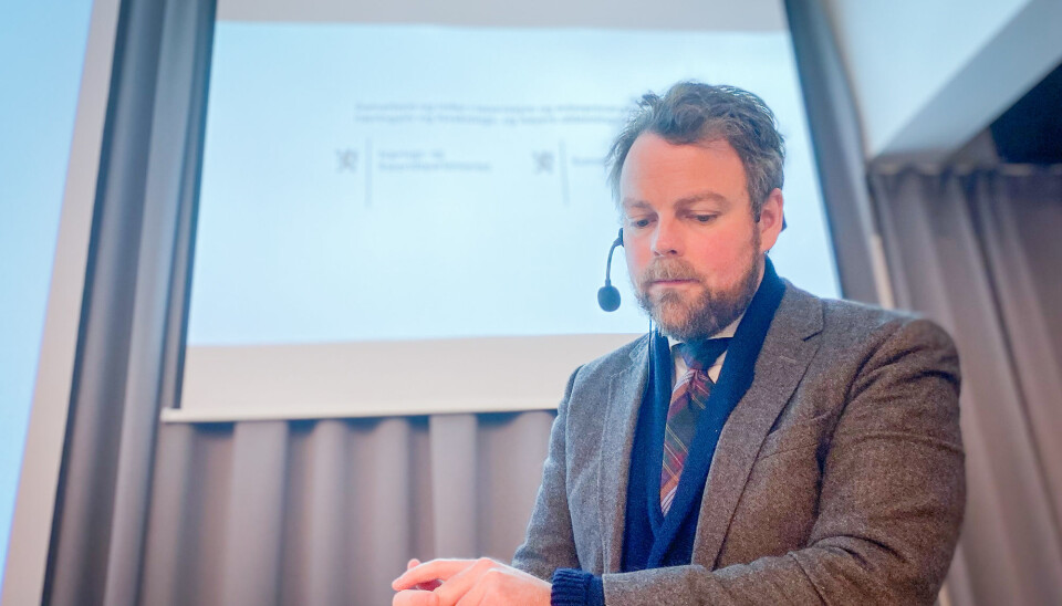 Torbjørn Røe Isaksen. Foto: Torkjell Trædal