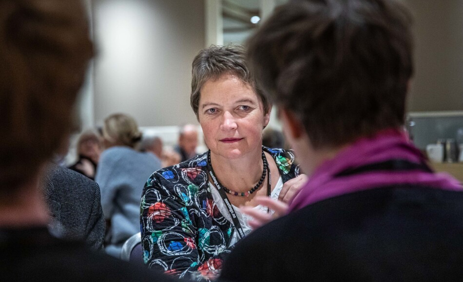 Tøffe kuttrunder venter rektor ved Nord universitet, Hanne Solheim Hansen. I løpet av to år skal lærerutdanningen nedbemannes og spare 30 millioner kroner. Foto: Siri Øverland Eriksen Tøffe kuttrunder venter rektor ved Nord universitet, Hanne Solheim Hansen. I løpet av to år skal lærerutdanningen nedbemannes og spare 30 millioner kroner. Foto: Siri Øverland Eriksen