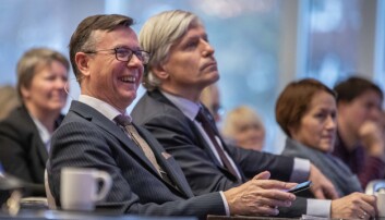 Dag Rune Olsen. Her sammen med Ola Elvestuen, klima- og miljøminister. Foto: Siri Øverland Eriksen Dag Rune Olsen. Her sammen med Ola Elvestuen, klima- og miljøminister. Foto: Siri Øverland Eriksen