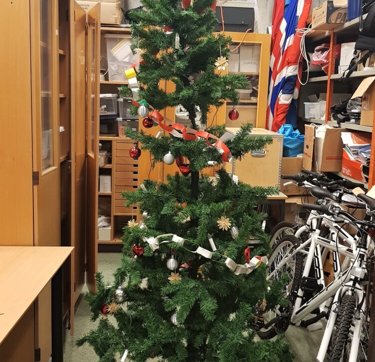 Slik var den gamle julepynten...Foto: Jan Willie Olsen