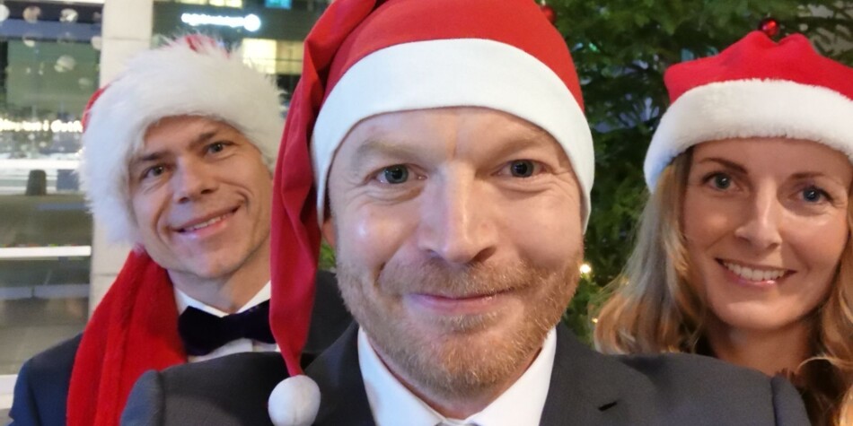 Prorektor Jo Ese (i midten) er det nyeste tilskuddet til rektoratet ved Høgskolen i Østfold, her sammen med rektor Lars-Petter Jelsness-Jørgensen og prorektor Annette Veberg Dahl. Foto: Selfie Prorektor Jo Ese (i midten) er det nyeste tilskuddet til rektoratet ved Høgskolen i Østfold, her sammen med rektor Lars-Petter Jelsness-Jørgensen og prorektor Annette Veberg Dahl. Foto: Selfie