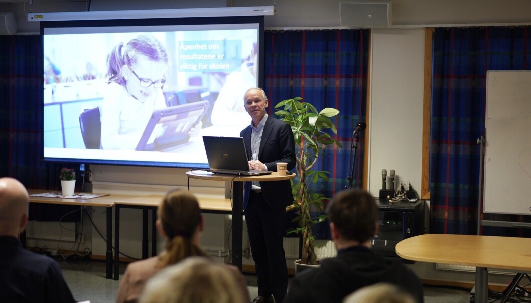 Kunnskapsminister Jan Tore Sanner sier han er bekymret for Pisa-tallene, selv om de viser stabilitet over lang tid. Foto: Ketil Blom Haugstulen Kunnskapsminister Jan Tore Sanner sier han er bekymret for Pisa-tallene, selv om de viser stabilitet over lang tid. Foto: Ketil Blom Haugstulen