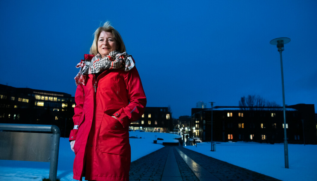 Troner i toppen i nord: Rektor ved UiT, Anne Husebekk.
