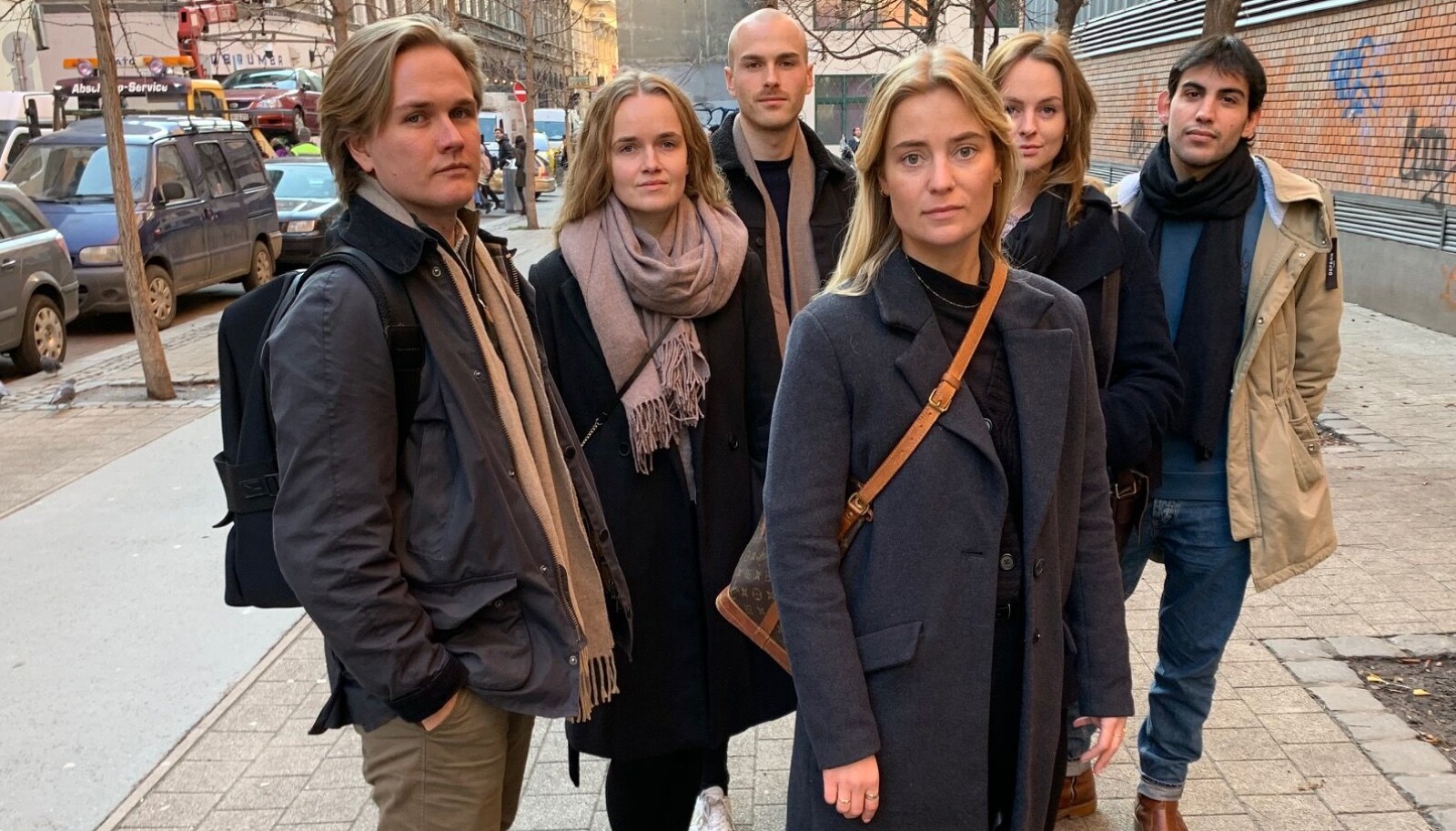 Markus Lien, Malin Moland, Vetle Opaas, Heidi Sundby, Julie Daae og Tomas Larsen. Markus Lien, Malin Moland, Vetle Opaas, Heidi Sundby, Julie Daae og Tomas Larsen.