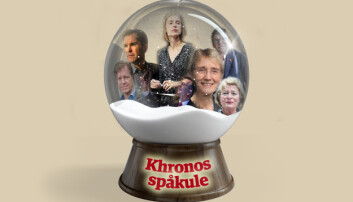 Fasit på Khronos spåkule-konkurranse kommer 1.nyttårsdag 2021. Illustrasjon: Torkjell Trædal