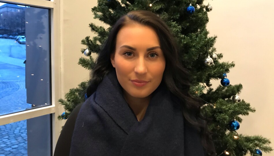 Marte Øien, leder av Norsk studentorganisasjon. Foto: Karsten W. Nielsen Marte Øien, leder av Norsk studentorganisasjon. Foto: Karsten W. Nielsen