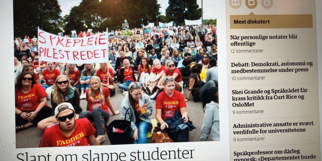 Skjermdump fra Khronos debattseksjon. Skjermdump fra Khronos debattseksjon.