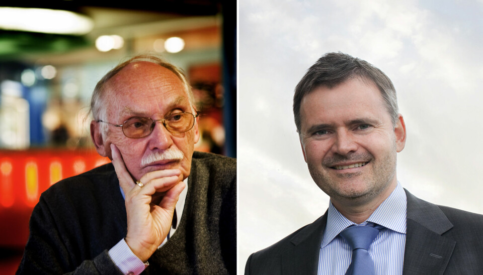 Rolf Skår (til venstre) og Hans Ivar Robinson er blant de som har investert i flere selskaper som TTO-ene har vært med å starte opp. Foto: Per Ståle Bugjerde og Birk Venture.
