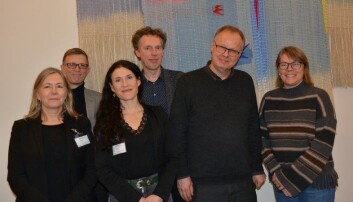 Utvalgsmedlemmer. Fra venstre: Helene Larsson Pousette, Håkon Glørstad, Trude A. Fonneland, Hans Dam Christensen, Ketil Gjølme Andersen og Brita Brenna. Foto: Ketil Frøland/Kulturdepartementet Utvalgsmedlemmer. Fra venstre: Helene Larsson Pousette, Håkon Glørstad, Trude A. Fonneland, Hans Dam Christensen, Ketil Gjølme Andersen og Brita Brenna. Foto: Ketil Frøland/Kulturdepartementet