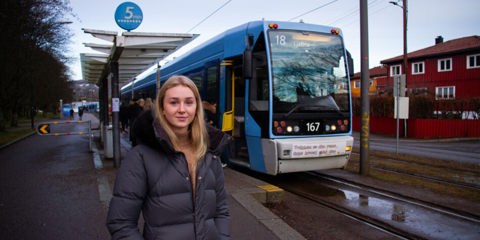 Leder for lektorprogrammets programutvalg ved Universitetet i Oslo, Vilde Johanne Snipstad, ønsker å få avklart om reiseutgifter til praksis i skoler går inn under gratisprinsippet. Foto: Mats Arnesen Leder for lektorprogrammets programutvalg ved Universitetet i Oslo, Vilde Johanne Snipstad, ønsker å få avklart om reiseutgifter til praksis i skoler går inn under gratisprinsippet. Foto: Mats Arnesen