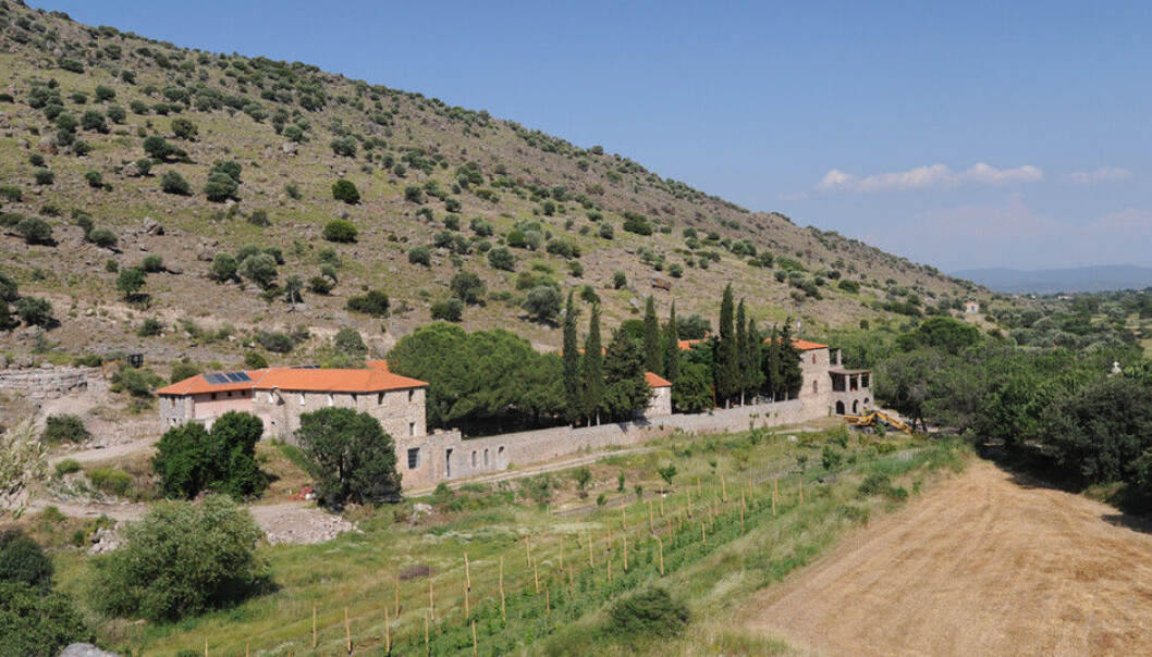 Universitetet i Agders studiesenter Metochi på den greske øya Lesvos. Foto: Uia Universitetet i Agders studiesenter Metochi på den greske øya Lesvos. Foto: Uia