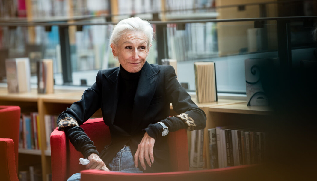 Professor i produktdesign ved OsloMet, Astrid Skjerven, skriver noe ironisk om det hun mener er den ideelle løsningen på OsloMets lokaliseringsproblem. Foto: Skjalg Bøhmer Vold Professor i produktdesign ved OsloMet, Astrid Skjerven, skriver noe ironisk om det hun mener er den ideelle løsningen på OsloMets lokaliseringsproblem. Foto: Skjalg Bøhmer Vold