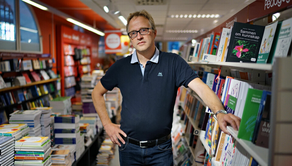 Arnstein Bjørke eier bokhandelkjeden Akademika, som har butikker på campus rundt i hele landet.