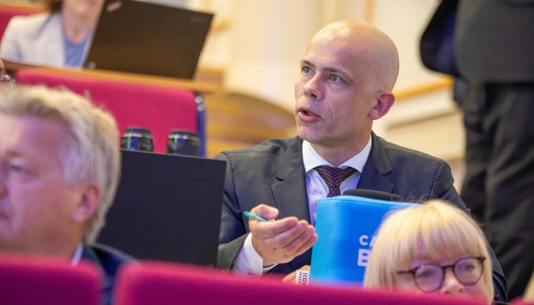 Rektor Lars-Petter Jelsness-Jørgensen, er fornøyd med at det ser ut til å går veien for kvalitetsarbeidet ved Høgskolen i Østfold. Rektor Lars-Petter Jelsness-Jørgensen, er fornøyd med at det ser ut til å går veien for kvalitetsarbeidet ved Høgskolen i Østfold.