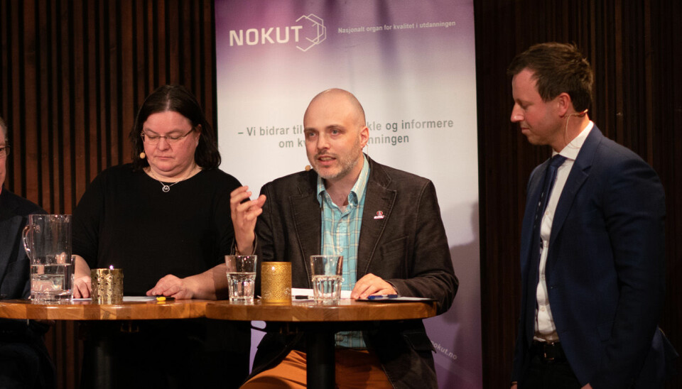 Ronny Kjeldsberg under en Nokut-frokost ved en tidligere anledning.