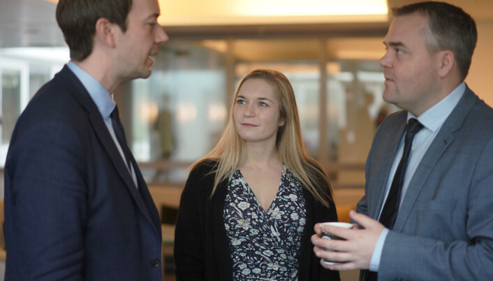 Mathilde Tybring-Gjedde (H) opplyser at det ses på muligheter for stipendordninger for studenter som skal til Storbritannia.. Mathilde Tybring-Gjedde (H) opplyser at det ses på muligheter for stipendordninger for studenter som skal til Storbritannia..