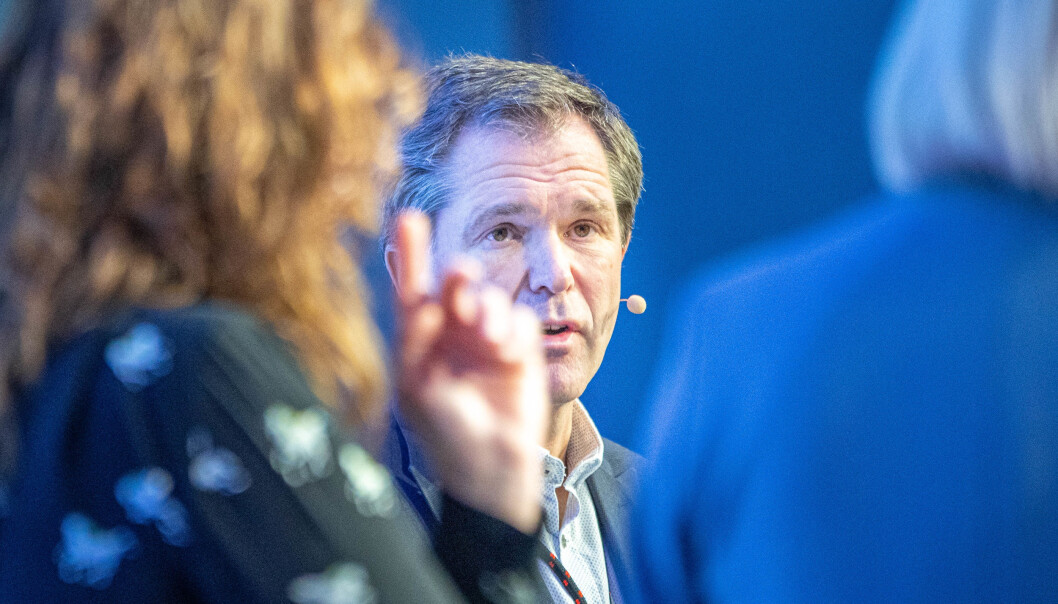I dag offentliggjør Norges Forskningsråd, her ved direktør John-Arne Røttingen, den årlige indikatorrapporten. I dag offentliggjør Norges Forskningsråd, her ved direktør John-Arne Røttingen, den årlige indikatorrapporten.