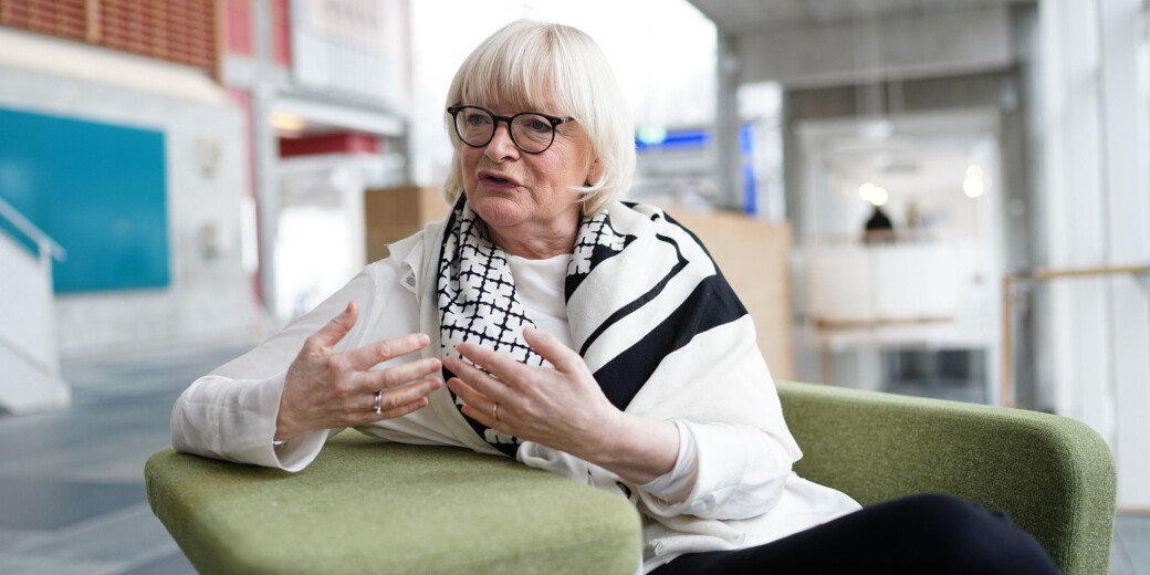 Rektor ved Høgskulen på Vestlandet, Berit Rokne, her avbildet i forbindelse med et representantskapsmøte i Unviersitets- og høgskolerådet på Lillehamer, forbereder seg på at smittetallet ved HVL kan øke gjennom helgen. Rektor ved Høgskulen på Vestlandet, Berit Rokne, her avbildet i forbindelse med et representantskapsmøte i Unviersitets- og høgskolerådet på Lillehamer, forbereder seg på at smittetallet ved HVL kan øke gjennom helgen.