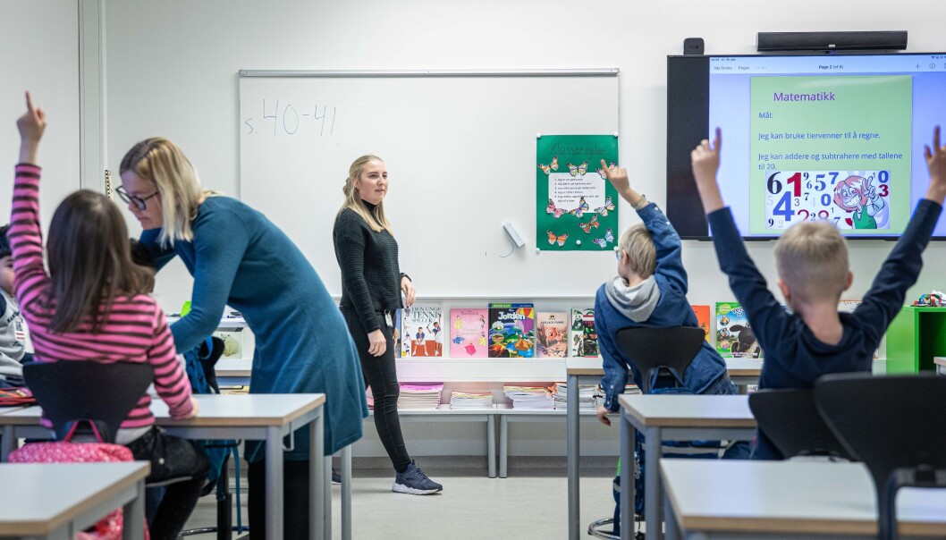 Praksis for lærerstudenter på OsloMet - før pandemien. Studentpolitikere er opptatt av at studenter må få fornuftige oppgaver, og ikke stor økonomisk belastning, når de skal ha praksis. Praksis for lærerstudenter på OsloMet - før pandemien. Studentpolitikere er opptatt av at studenter må få fornuftige oppgaver, og ikke stor økonomisk belastning, når de skal ha praksis.