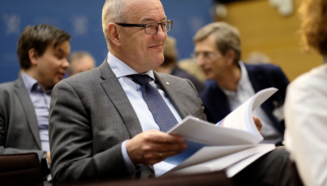 Tidligere rektor Gunnar Bovim vil ha større forskjellsbehandling av landets universiteter og høgskoler, og mener at gratisprinsippet også bør gjelde ved private høyere utdanningsinstitusjoner. Foto: Ketil Blom Haugstulen Tidligere rektor Gunnar Bovim vil ha større forskjellsbehandling av landets universiteter og høgskoler, og mener at gratisprinsippet også bør gjelde ved private høyere utdanningsinstitusjoner. Foto: Ketil Blom Haugstulen