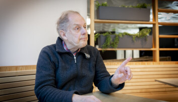 Språkprofessor Gunnstein Akselberg hyller Ludvig Holberg. Språkprofessor Gunnstein Akselberg hyller Ludvig Holberg.