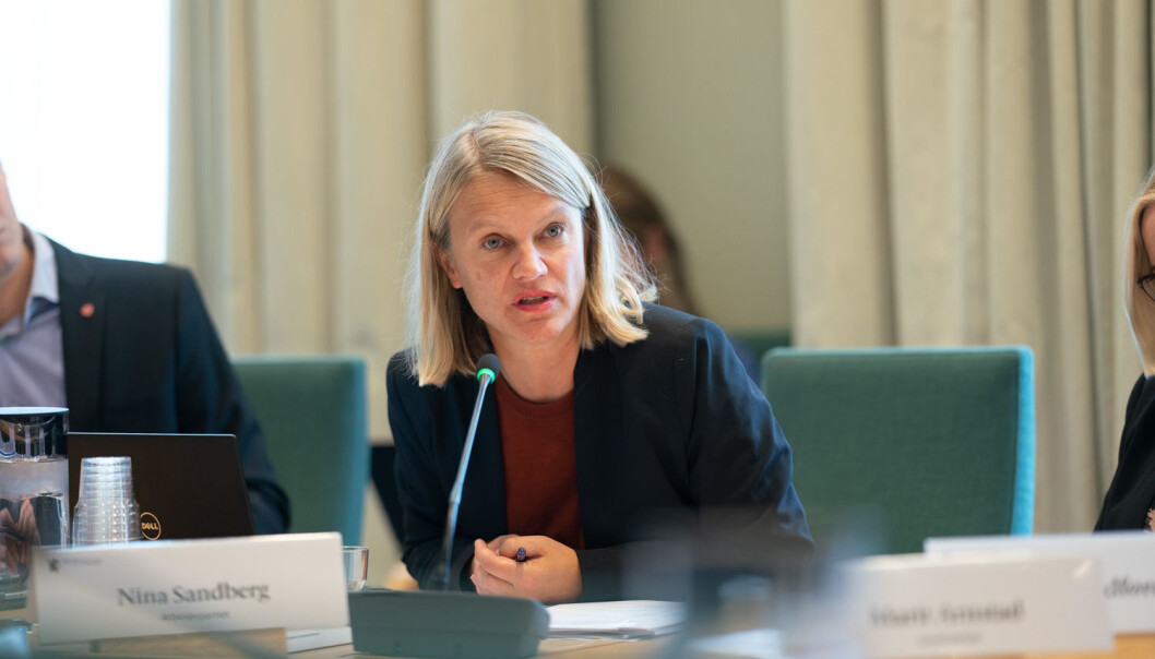Stortingsrepresentant Nina Sandberg har bakgrunn som forsker og sitter i Utdannings - og forskningskomiteen for Ap. Stortingsrepresentant Nina Sandberg har bakgrunn som forsker og sitter i Utdannings - og forskningskomiteen for Ap.