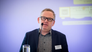 Fungerende dekan Finn Aarsæther sier at ledelsen ikke er kjent med konklusjonene i faktarapporten fra advokatfirmaet Hjort. Fungerende dekan Finn Aarsæther sier at ledelsen ikke er kjent med konklusjonene i faktarapporten fra advokatfirmaet Hjort.