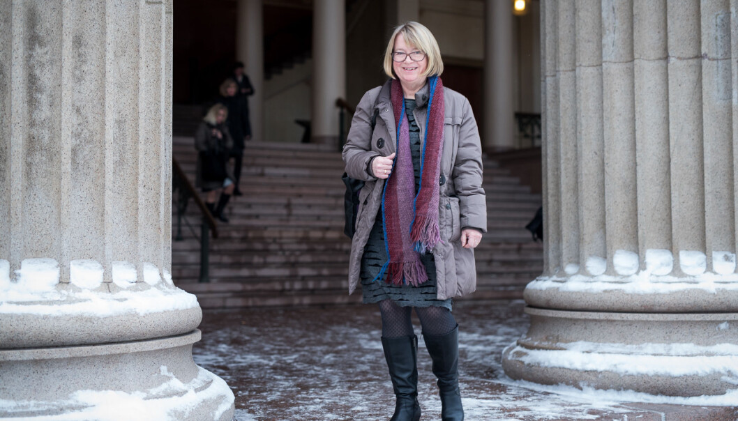 Berit Kjeldstad har flere år bak seg som leder i akademia. Her er hun fotografert i forbindelse med Kontaktkonferansen 2016, da hun var prorektor på NTNU. Berit Kjeldstad har flere år bak seg som leder i akademia. Her er hun fotografert i forbindelse med Kontaktkonferansen 2016, da hun var prorektor på NTNU.